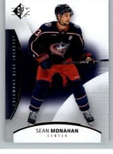 Sean Monahan 2025 SP Authentic card