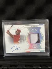 2025 Panini Flawless Flawless Signature Materials James Wood #25 card