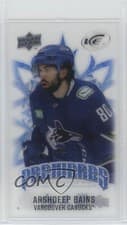 Arshdeep Bains 2024-25 Upper Deck Ice Ice Premieres Minis card