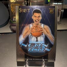2024 2023 Panini Select Neon Icon Victor Wembanyama #13