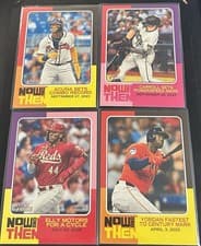 Elly De La Cruz 2024 Topps Heritage Now and Then card