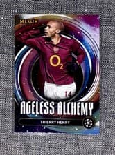 Thierry Henry 2024 Topps Merlin UEFA Ageless Alchemy card