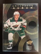 2024-25 Upper Deck Artifacts Aurum Brock Faber #A-BF card