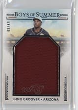 Gino Groover 2024 Panini Boys of Summer Jumbo Prospect Materials card
