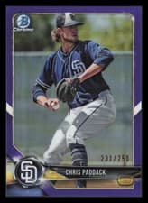 2018 Bowman Draft Chris Paddack #BDC-68