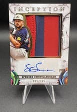 2025 Topps Inception Inception Autograph Jumbo Patch Spencer Schwellenbach #IAJP-SS card
