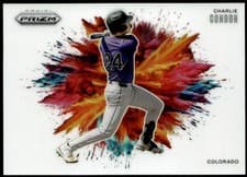 2025 Panini Prizm Color Blast Charlie Condon #3 card
