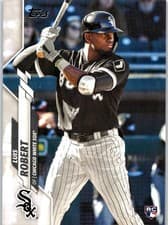 Luis Robert 2020 Topps card
