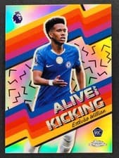 Estevao Willian 2026 Topps Chrome Premier League Alive And Kicking card