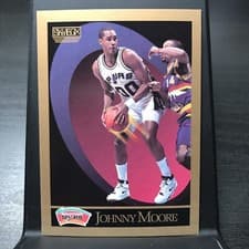 Johnny Moore 1990-91 SkyBox Base Set card