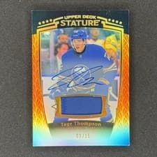 2024-25 Upper Deck Stature Base Memorabilia Tage Thompson #8 card