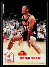 Brian Shaw 1993-94 Hoops Base Set card