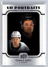 Tomas Hertl 2019 Upper Deck Portraits card