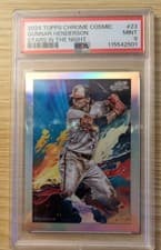 2024 Topps Cosmic Chrome Stars in the Night Gunnar Henderson #STN-23 card
