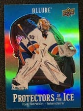 2024-25 Upper Deck Allure Protectors of the Ice Ilya Sorokin #PI-5 card