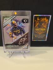 2025 Topps Diamond Icons Black PolychromatINK Autographs Christian Yelich #BPA-CY card