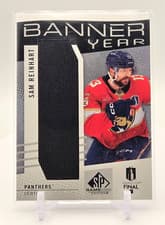 Sam Reinhart 2025-26 SP Game Used 2025 Stanley Cup Finals Banner Year Relics card