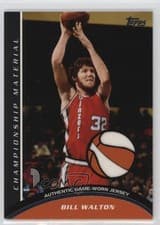Bill Walton 2009 Topps Championship Materials card