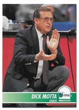 Dick Motta 1994-95 Hoops Base Set card