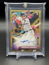 2025 Topps Cosmic Chrome Cosmic Chrome Autographs Kristian Campbell #CCA-KC card