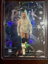 2026 Topps Chrome WWE Platinum Punk CM Punk #PLP-17 card