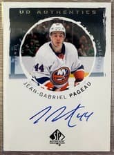 2024-25 SP Authentic UD Authentics Jean-Gabriel Pageau #UDA-PA card