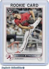 Spencer Strider 2022 Topps card