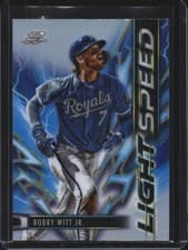 2025 Topps Cosmic Chrome Light Speed Bobby Witt Jr. #LS-1 card