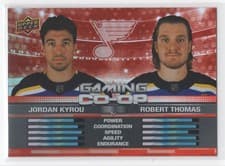 2024-25 Upper Deck Gaming Co-Op Jordan Kyrou / Robert Thomas #CGO-15 card