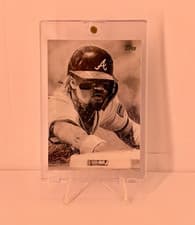2025 Topps Update Keegan Hall Art Cards Ronald Acuña Jr. #KHAC-32 card