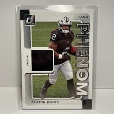 2025 Donruss Rookie Phenom Jerseys Ashton Jeanty #RPJ-AJY card