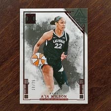 2025 Panini Impeccable WNBA Base Set A'ja Wilson #42 card