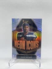2025 Panini Select Neon Icons Jalen Milroe #23 card