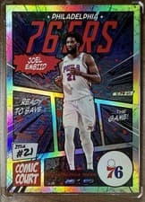 2025-26 Topps Comic Court Joel Embiid #CC-8 card