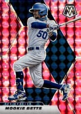 Mookie Betts 2021 Panini Mosaic card