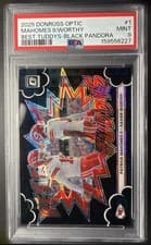 2025 Donruss Optic Best Tuddys Patrick Mahomes II/Xavier Worthy #1 card