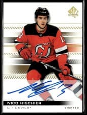 Nico Hischier 2019 SP Authentic card