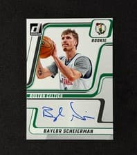 Baylor Scheierman 2024-25 Donruss Next Day Autographs card