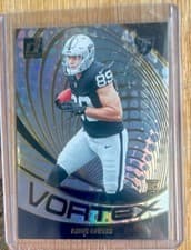 Brock Bowers 2024 Donruss Vortex card