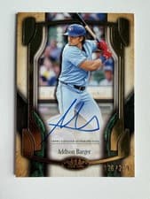 2026 Topps Tier One Break Out Autographs Addison Barger #BOA-AB card