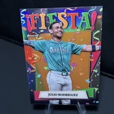 2025 Finest Fiesta! Julio Rodríguez #F-8 card