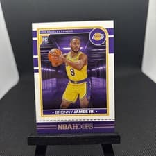 Bronny James Jr. 2024 Panini NBA Hoops card