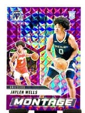 Jaylen Wells 2024-25 Panini Mosaic Montage card