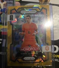Robin van Persie 2026 Panini Prizm Monopoly FIFA World Cup card