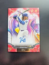 2025 Topps Inception Rookie & Emerging Stars Autographs Kevin Alcántara #RESA-KA card