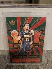 2024-25 Panini Court Kings Paint by Number Trae Young #2 card