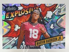 2024 Panini Absolute Explosive Marvin Harrison Jr. #EX-MHJ card