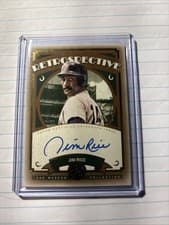 2025 Topps Museum Collection Retrospective Signatures Jim Rice #RS-JR card