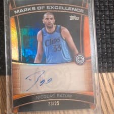 2025-26 Topps Marks of Excellence Nicolas Batum #ME-NB card