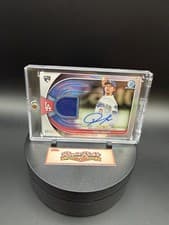 2025 Bowman Chrome Auto Relics Roki Sasaki #BCAR-RS card